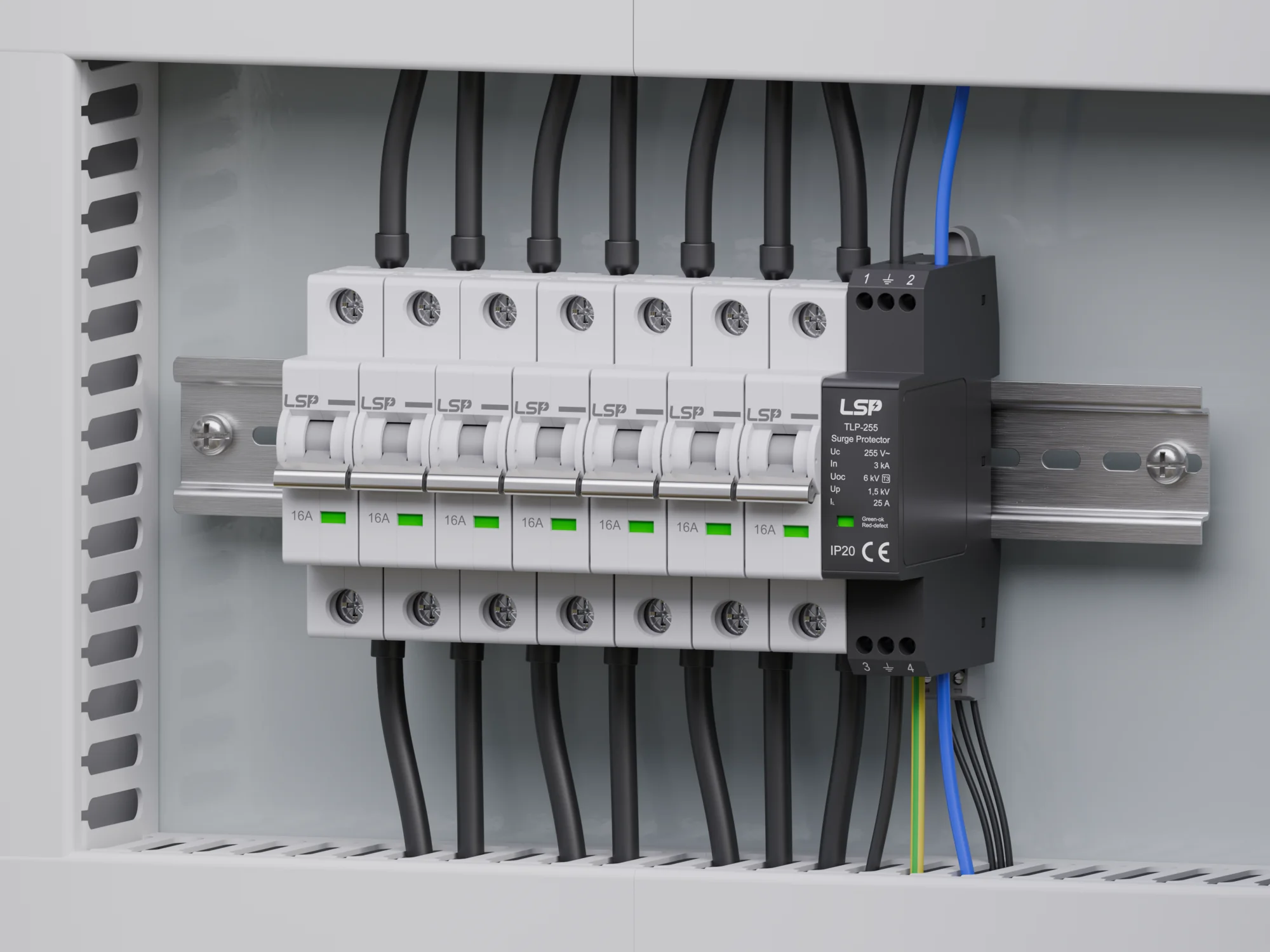 IEC 61643-12 Alçak Gerilim Aşırı Gerilim Koruma Cihazları - Bölüm 12: Alçak Gerilim Güç Sistemlerine Bağlı Aşırı Gerilim Koruyucu Cihazlar - Seçim ve Uygulama İlkeleri